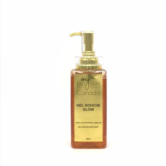 Gel Douche Glow – Papaye & Graine de Noyaux d'Abricot | Hydratant & Éclat Naturel | Bioskin Canada
