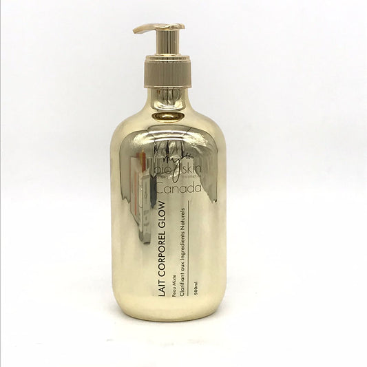 Lait Corporel Clarifiant Glow – Hydratant & Éclat Naturel | Visage & Corps | Bioskin Canada
