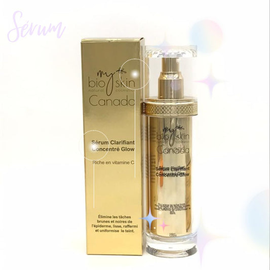 Sérum Concentré Glow Collagène & Vitamine C – Visage & Corps | Bioskin Canada